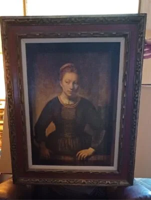 Framed Portrait Painting