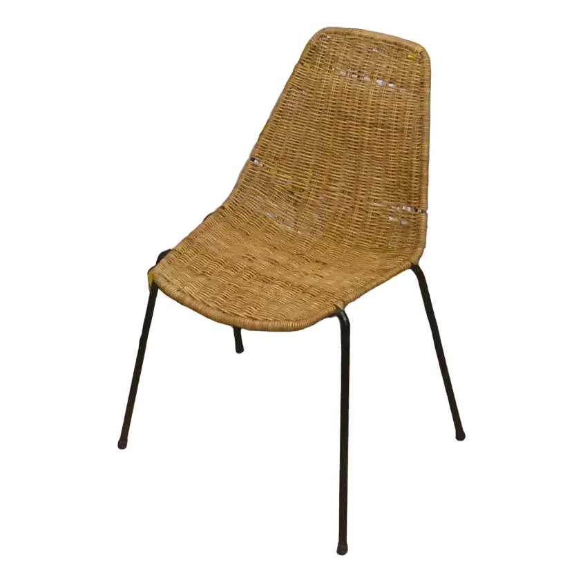 Woven Rattan Dining Chair