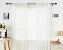White Sheer Curtains