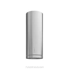 Jupiter Light Brushed Steel Cylindrical Range Hood