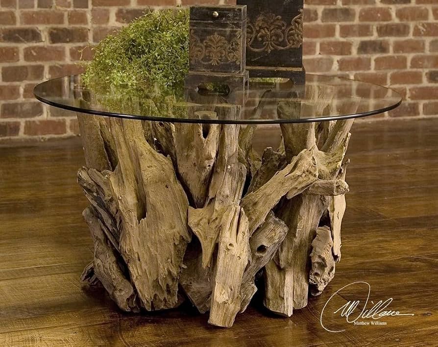 Uttermost Driftwood Round Coffee Table
