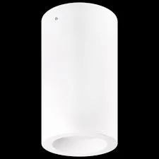 White Cylindrical Ceiling Cylinder Light