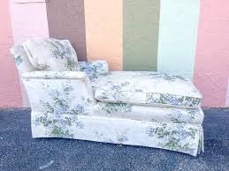 Floral Chaise Lounge