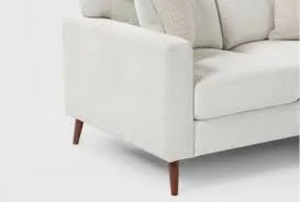 Yuna Cream Modern Upholstered Sofa