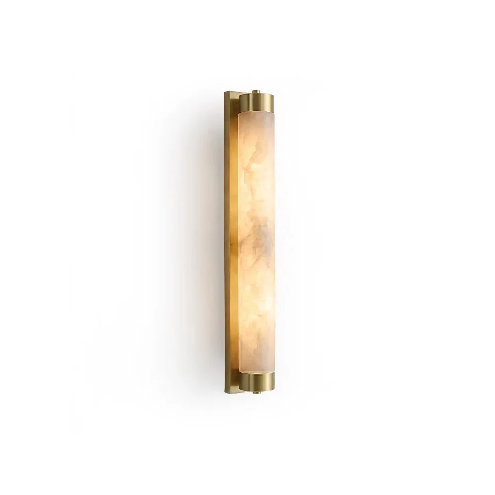 Brushed Brass Linear Wall Sconce