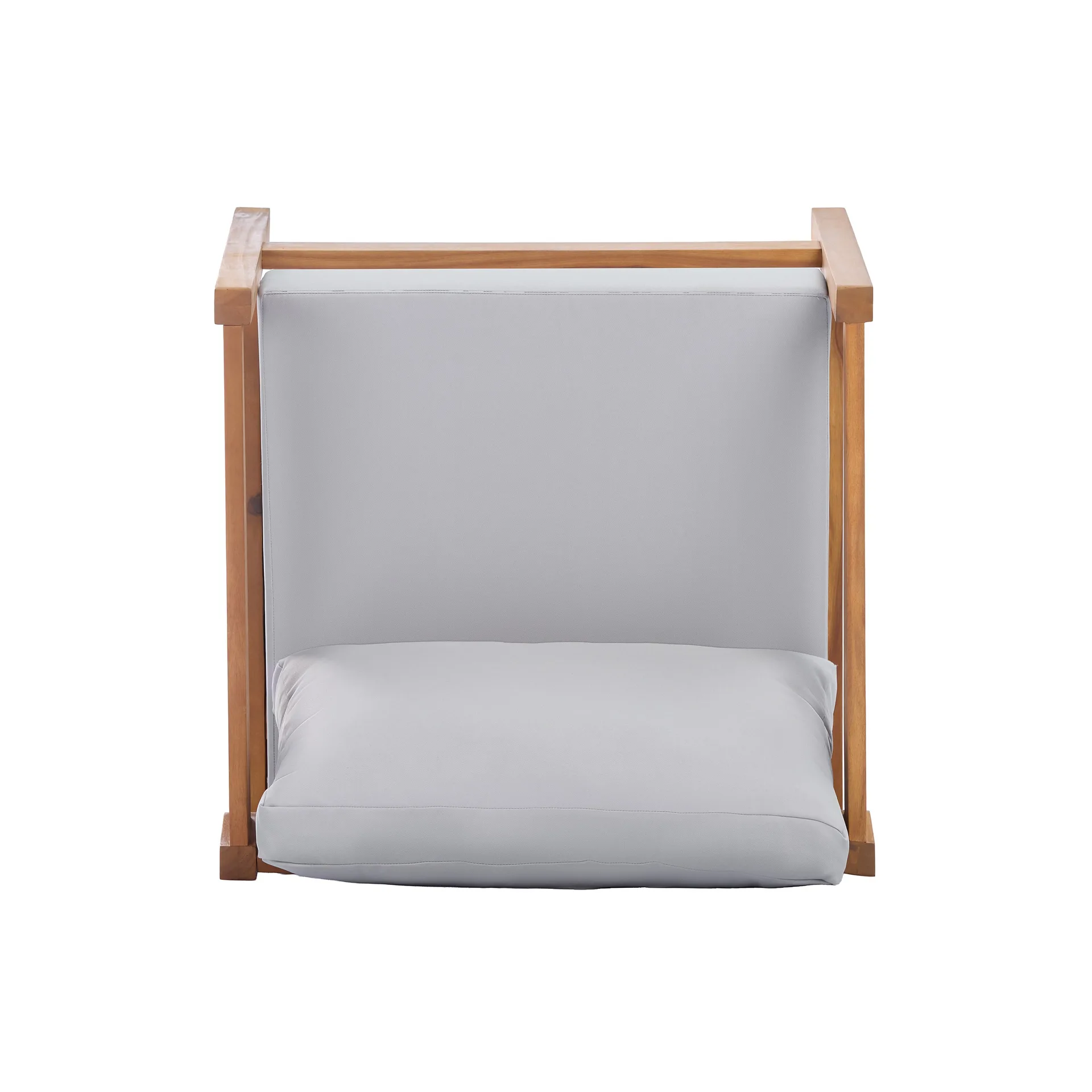 Solid Wood Outdoor Lounge Chair