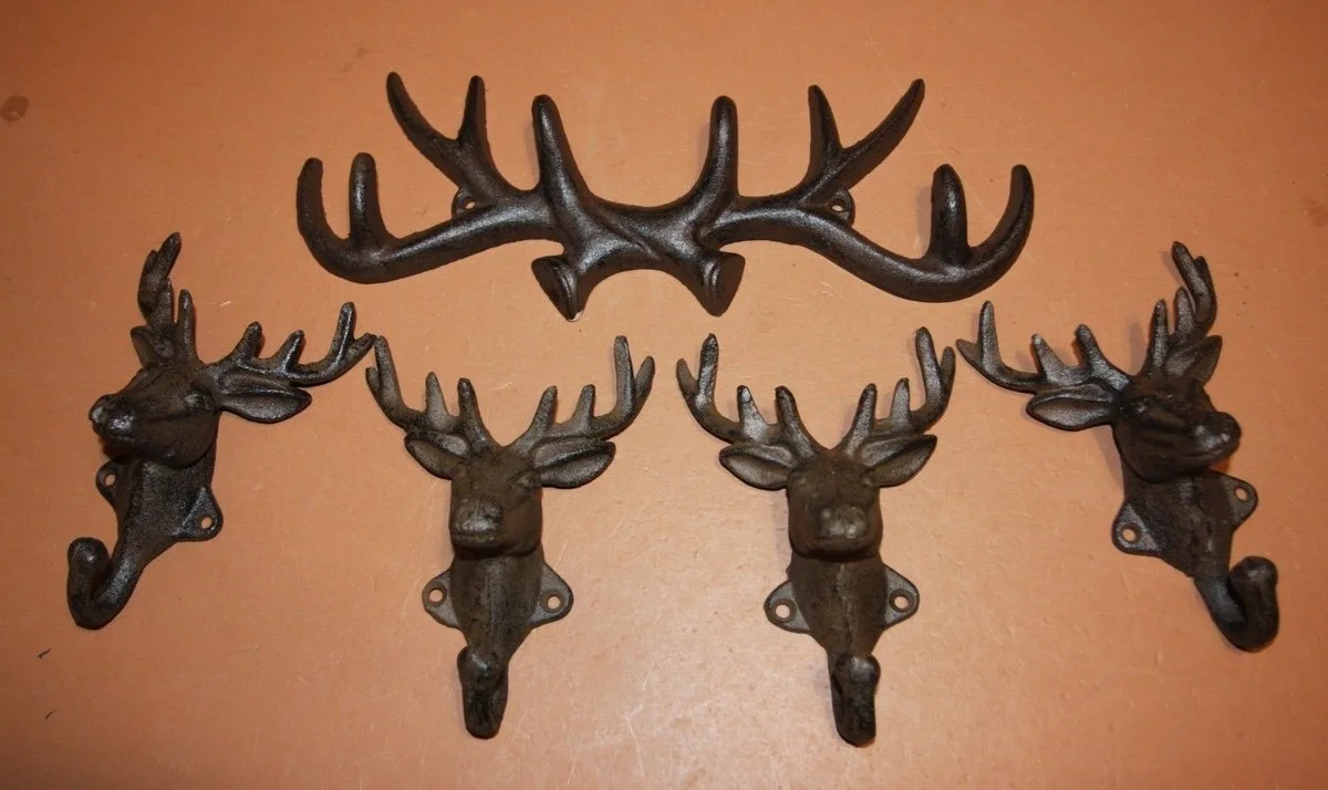 Deer Head Wall Hook