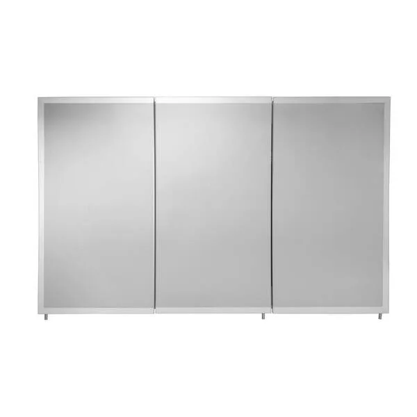 Croydex Potomac White Steel Triple Door Medicine Cabinet