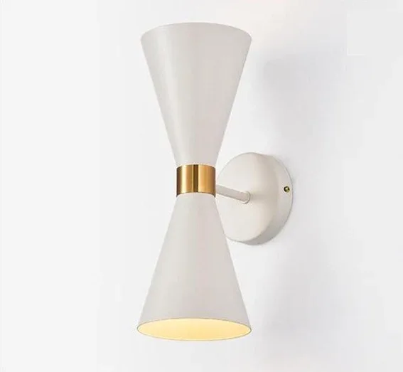 Hourglass Mid-Century Sconce