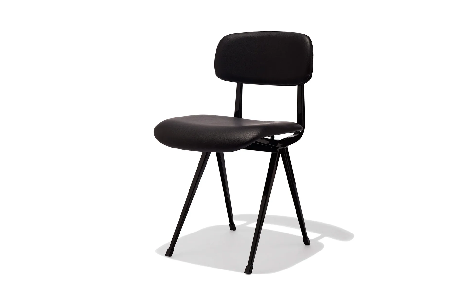 Madewell Black Leather Dining Chair