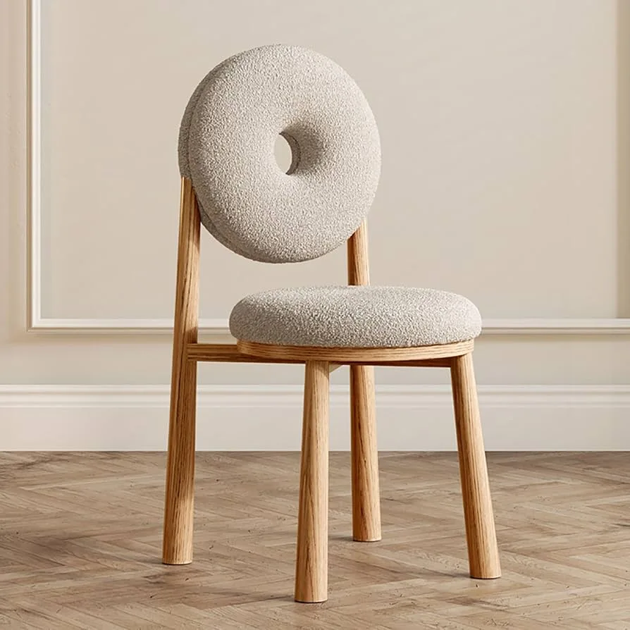 Donut Round Back Accent Chair