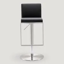 Del Ray Black Modern Bar Stool