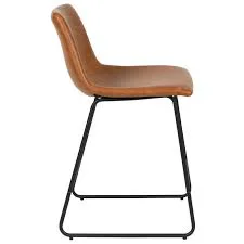 Ivy Bronx Liekele Upholstered Sled Base Bar Stool