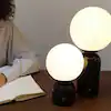 Brightech Mila Matte Black Table Lamp