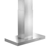 Brushed Steel Island Range Hood