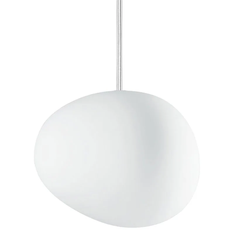 Gregg White Glass Pendant Light
