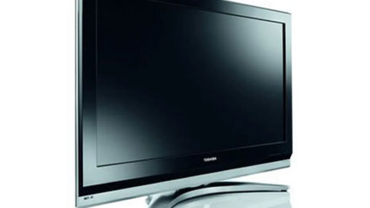 Toshiba Regza Modern Rectangular Television