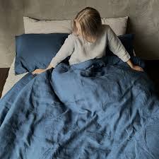 Solid Linen Bedding Set