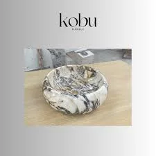 Round Marble Vessel Sink