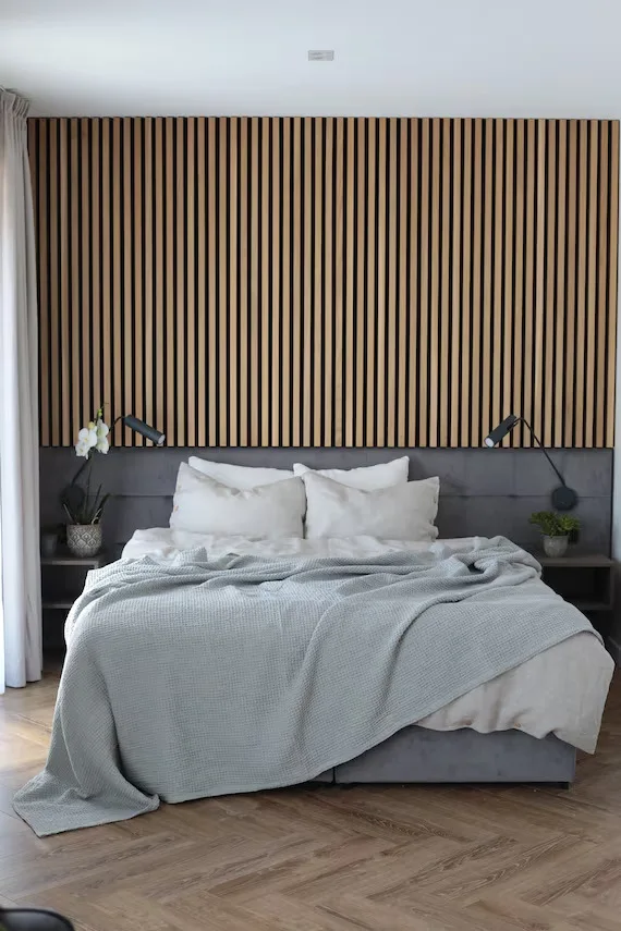 Gray Linen Cotton Bedding Set