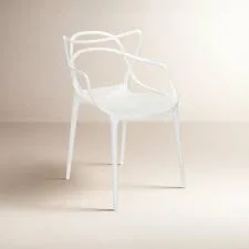 Masters Modern White Dining Chair