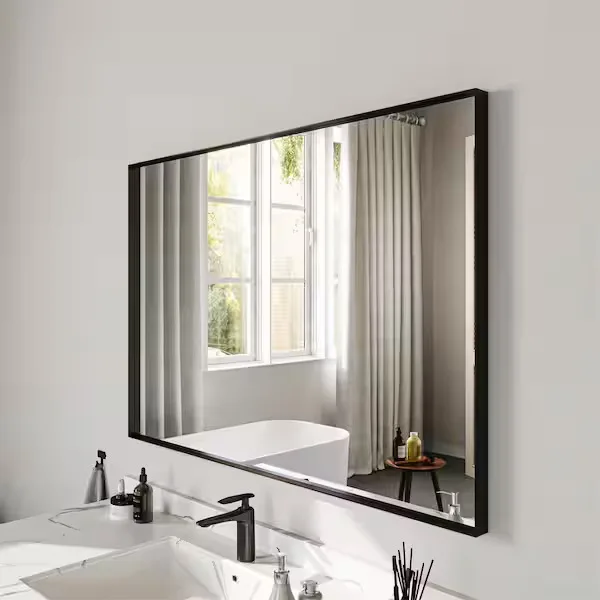 Rectangular Framed Wall Mirror