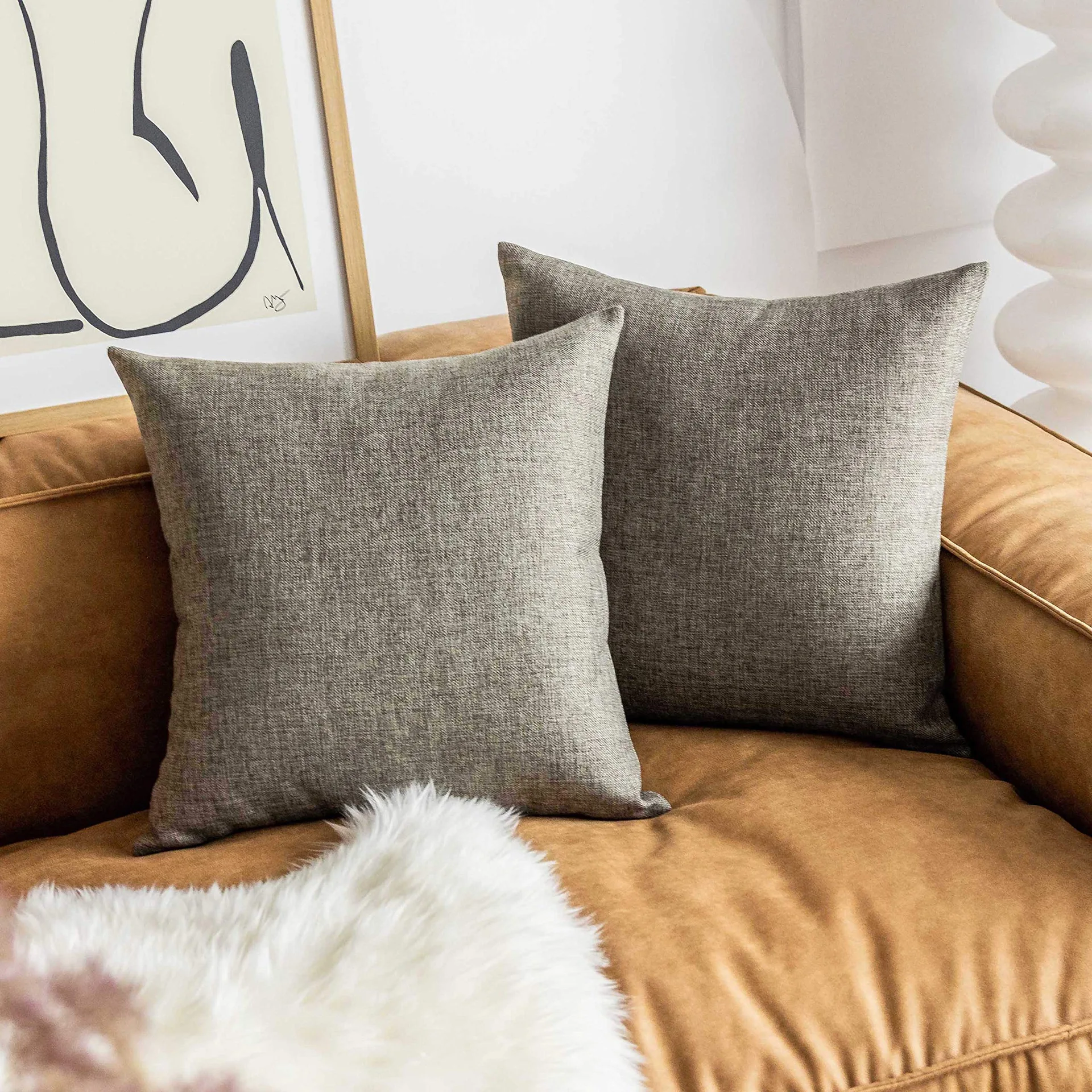 Textured Square Decorative Pillow