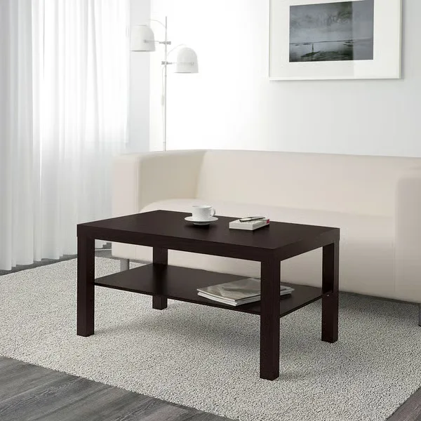 LACK Rectangular Coffee Table in Black-Brown