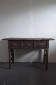 Rustic Wood Console Table