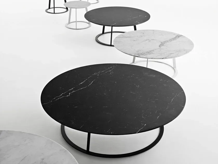 Albino Round Marble Coffee Table