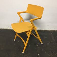 Antonio Citterio Kartell Yellow Sculptural Accent Chair