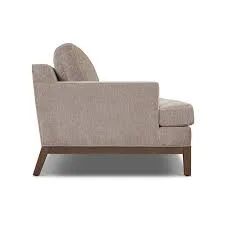 Vernon Beige Textured Fabric Sofa