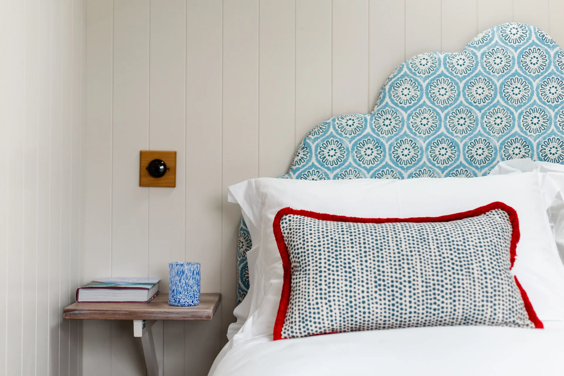 Upholstered Fabric Bed