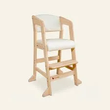 Adjustable Wooden High Chair