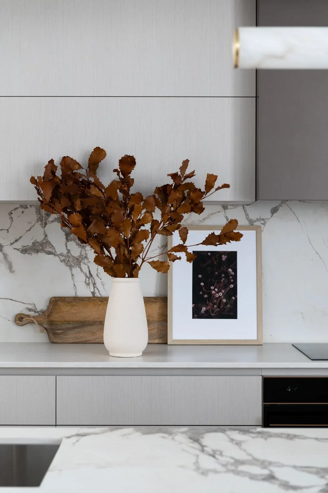 Foster Matte Cream Textured Ceramic Vase