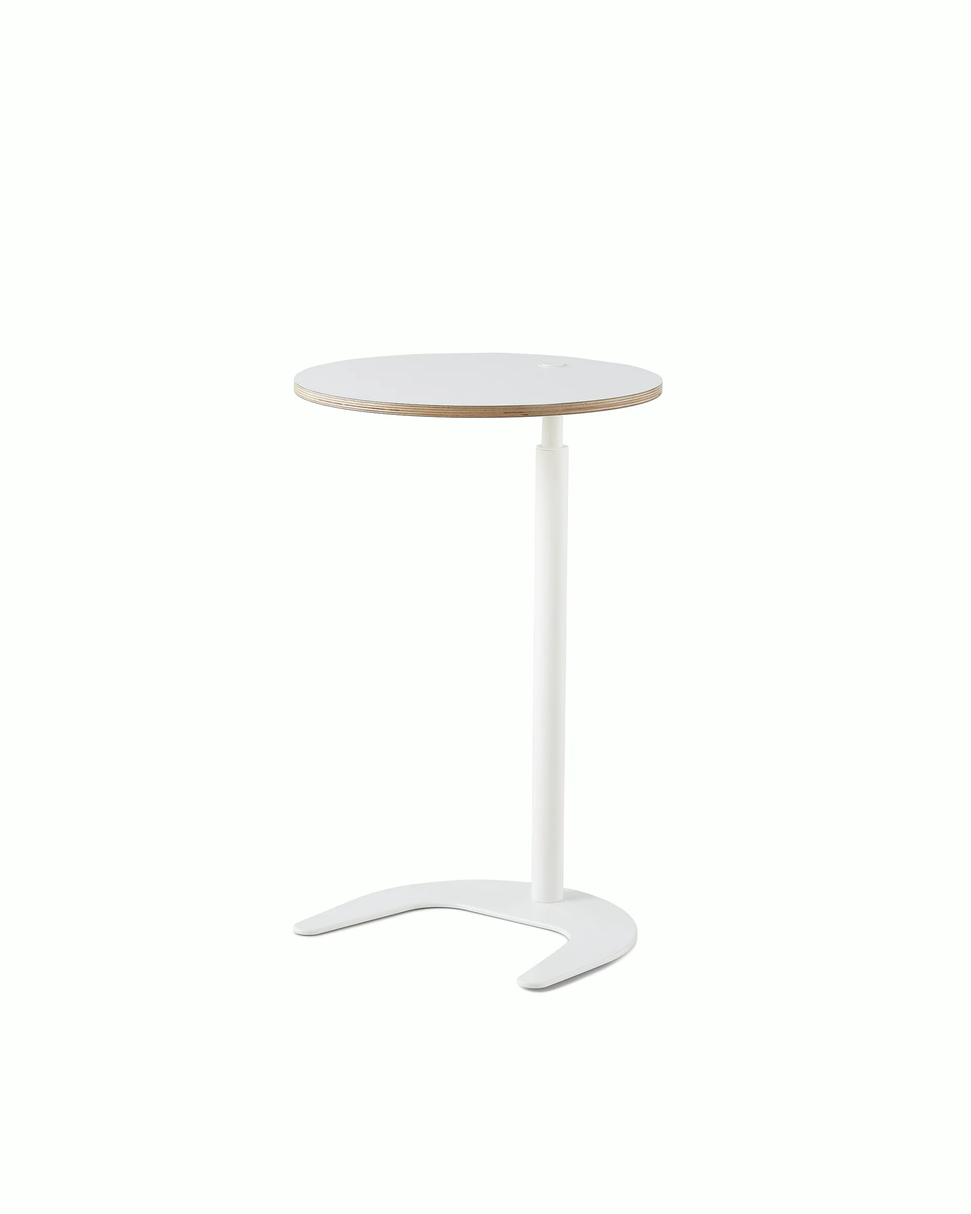 Plex Minimalist Round Side Table