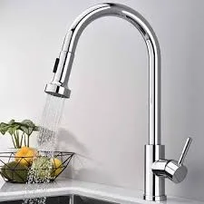 Modern Chrome Kitchen Faucet