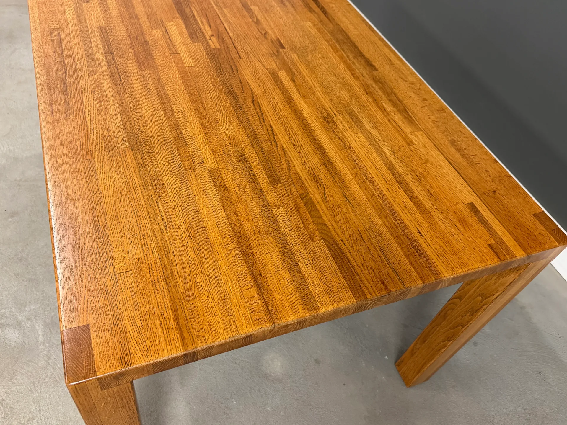 Rectangular Oak Dining Table