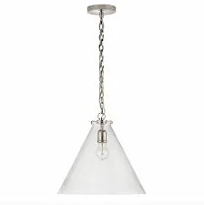 Katie Conical Glass Pendant Light