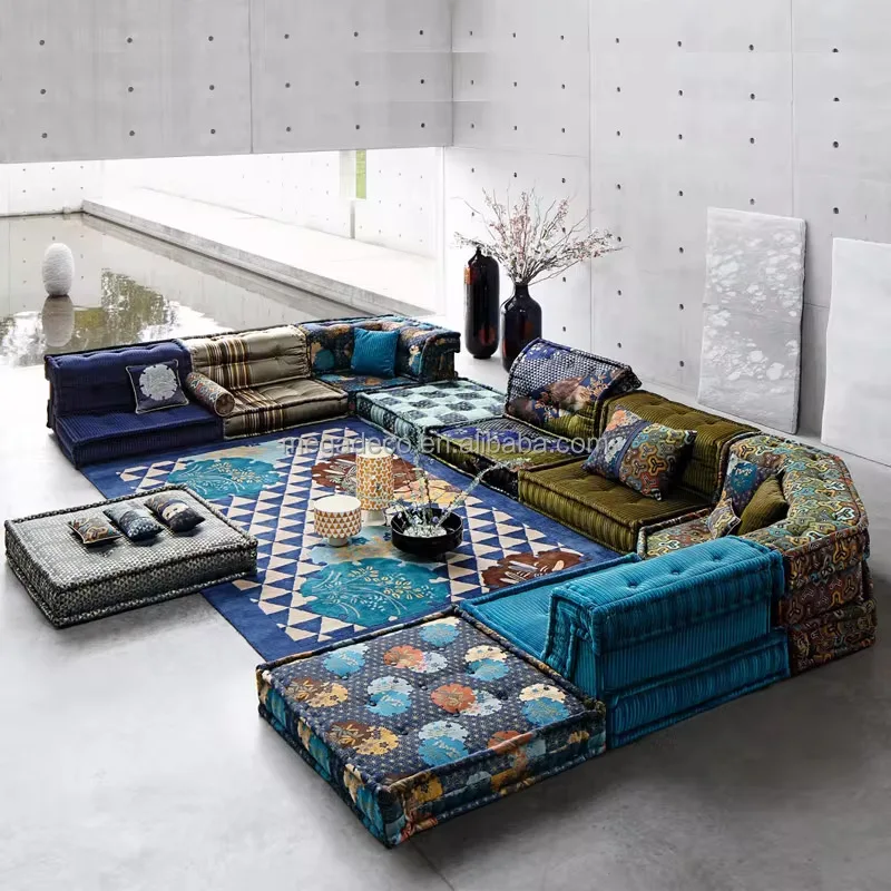 Tufted Modular Sectional Sofa