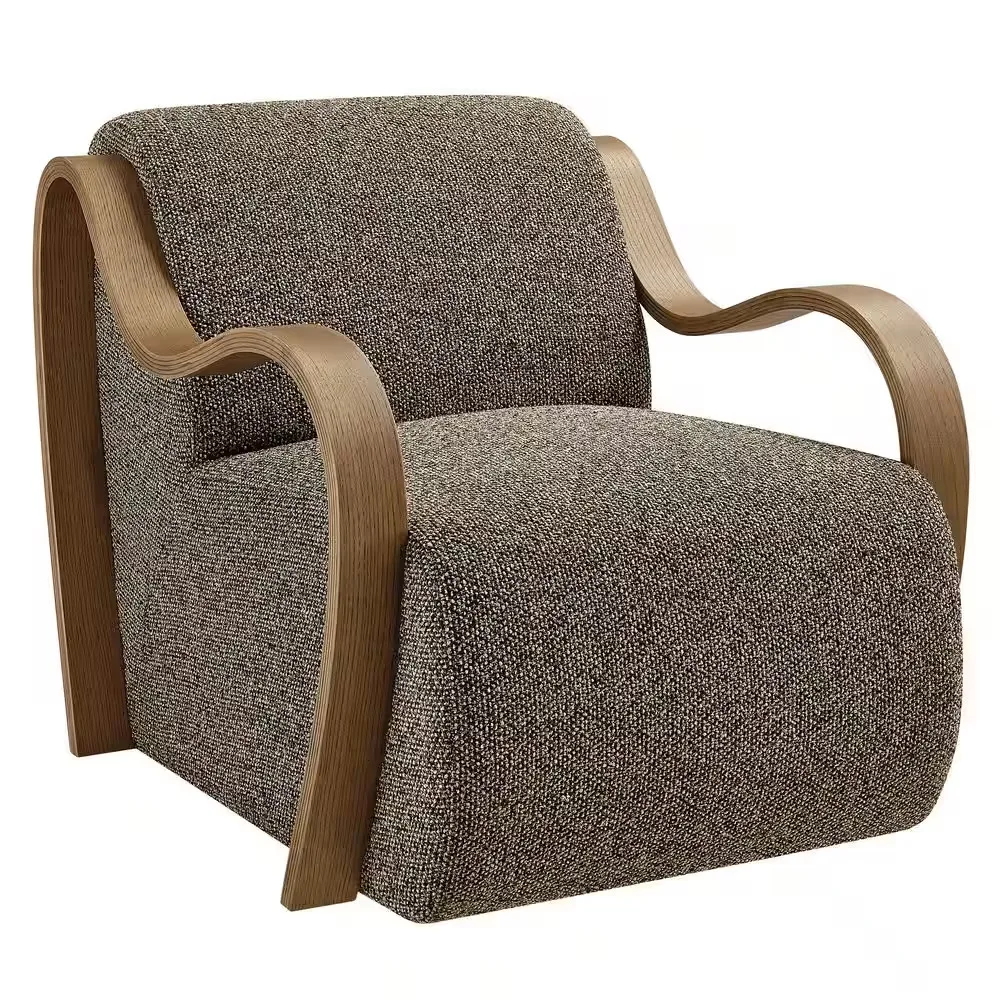 Atrium Textured Boucle Armchair