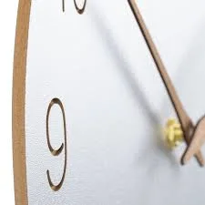 Sierra Minimalist Wood Wall Clock