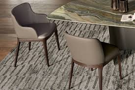 Magda Modern Leather Upholstered Armchair