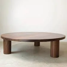 Round Wood Coffee Table