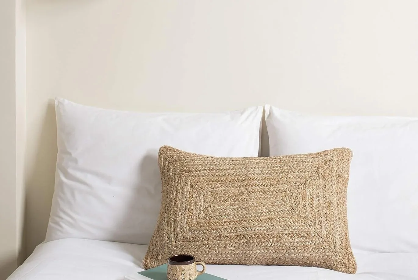 Natural Woven Decorative Pillow