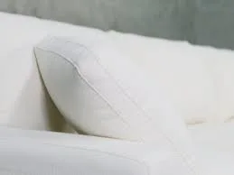 White Fabric Sofa