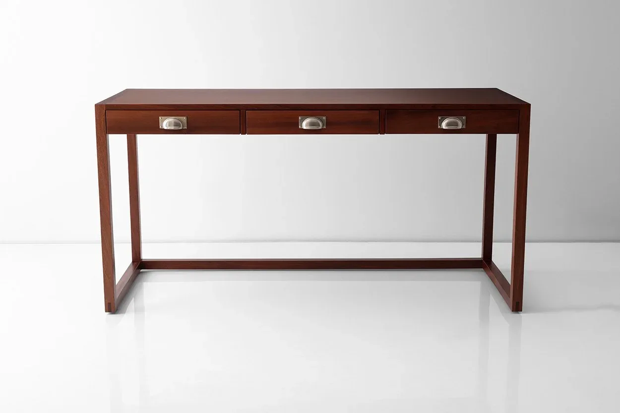 Barrett Rectangular Wood Writing Desk