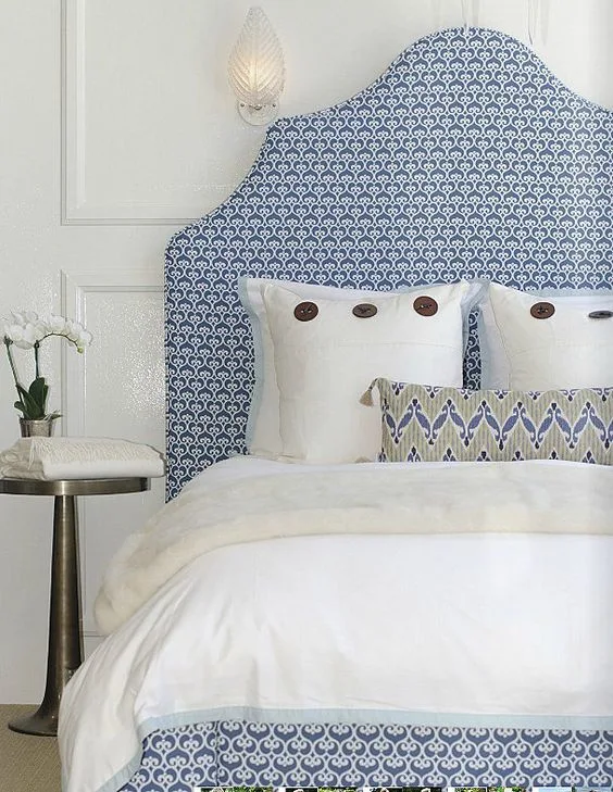 Arched Upholstered Bed