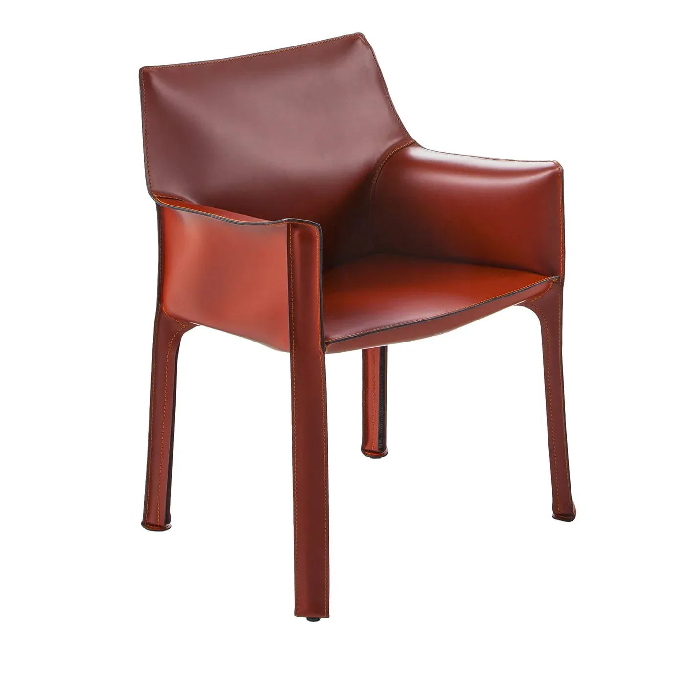 Red Leather Armchair