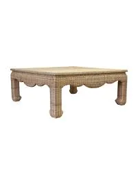 Square Wicker Coffee Table